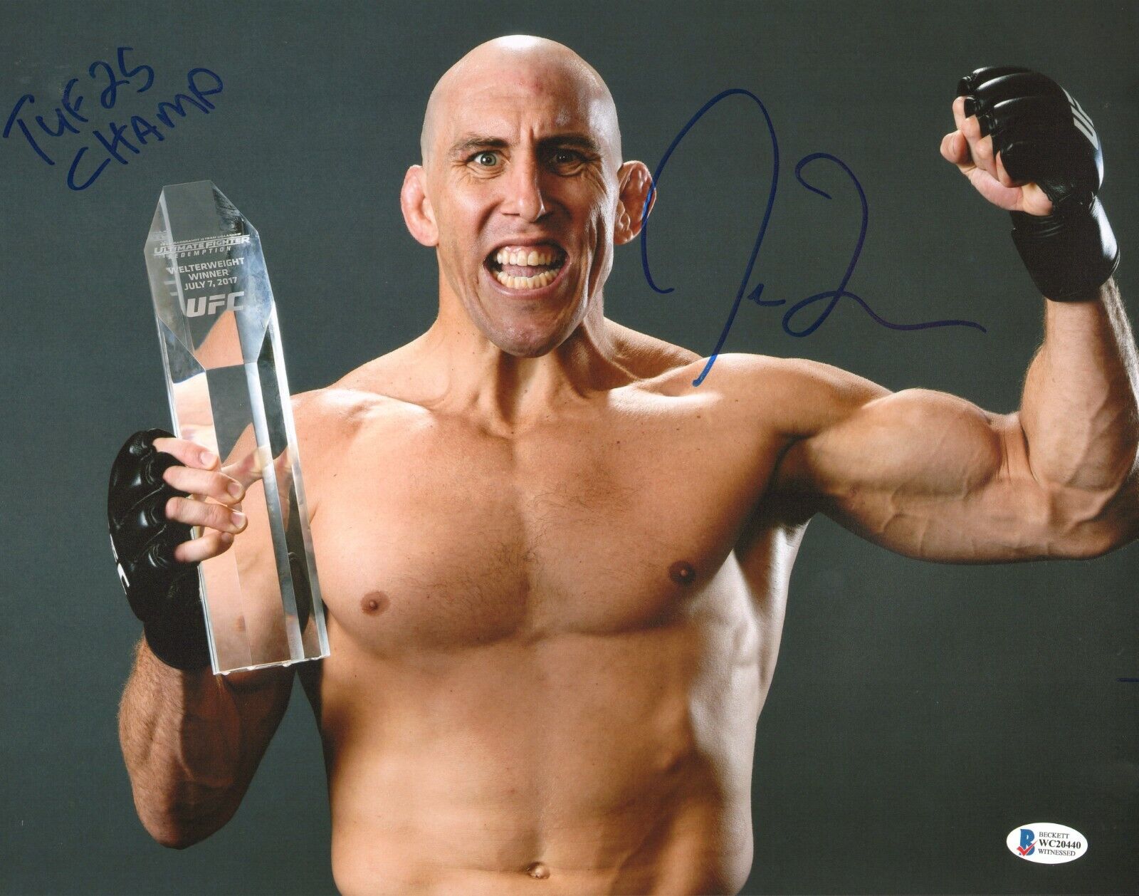 Jesse Taylor Signed 11x14 Photo Poster painting BAS COA UFC The Ultimate Fighter 7 25 Picture 40