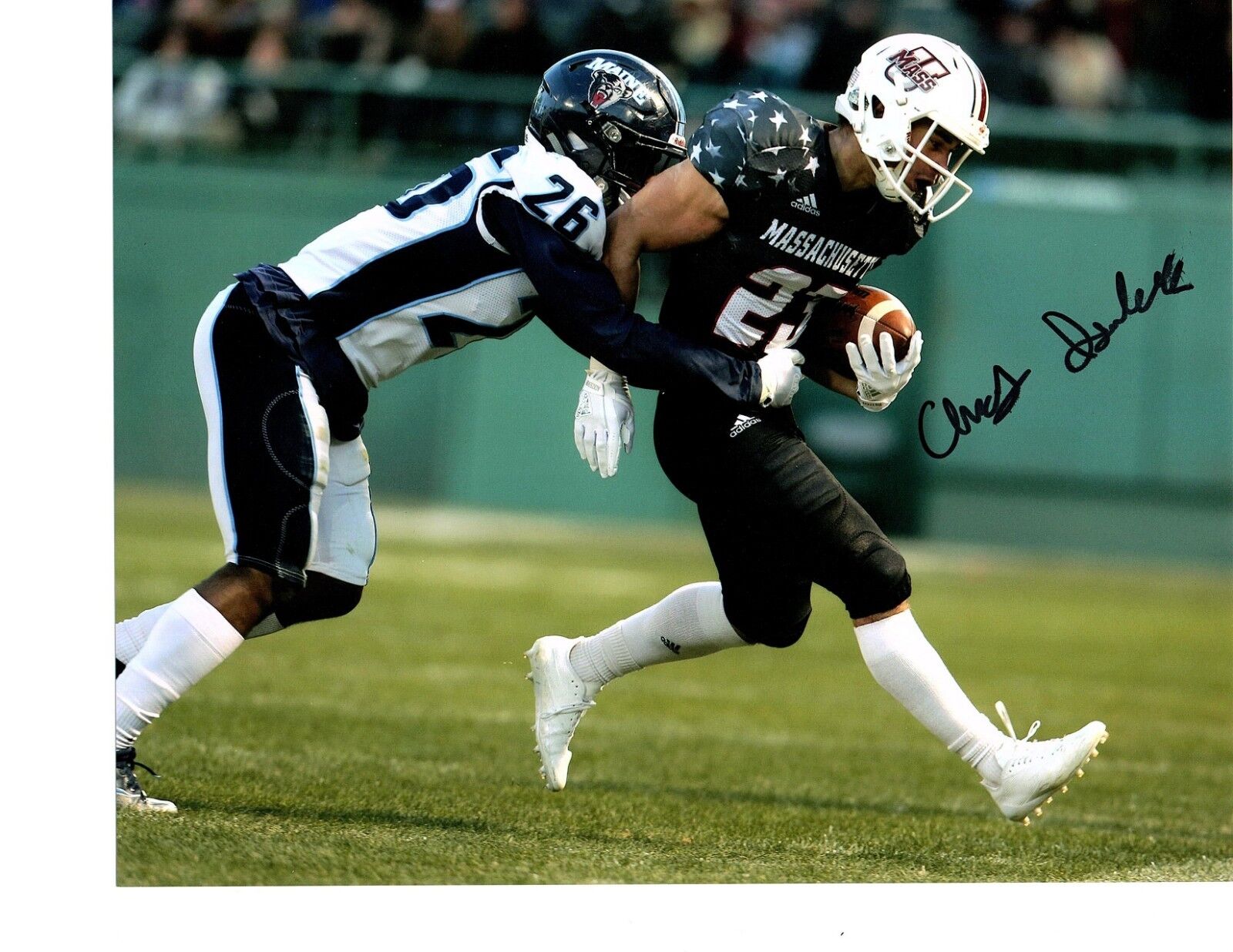 Andy Isabella UMASS signed autographed 8x10 football Photo Poster painting Minutemen K