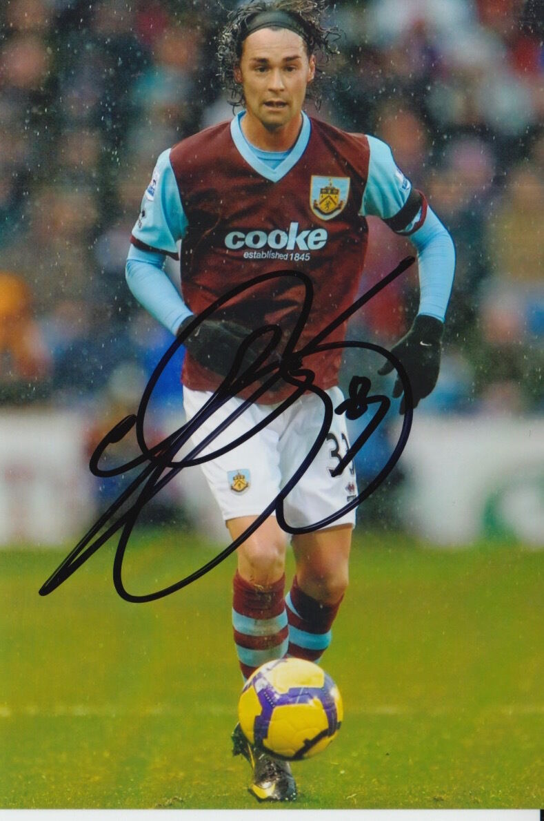 BURNLEY HAND SIGNED CHRIS EAGLES 6X4 Photo Poster painting 3.