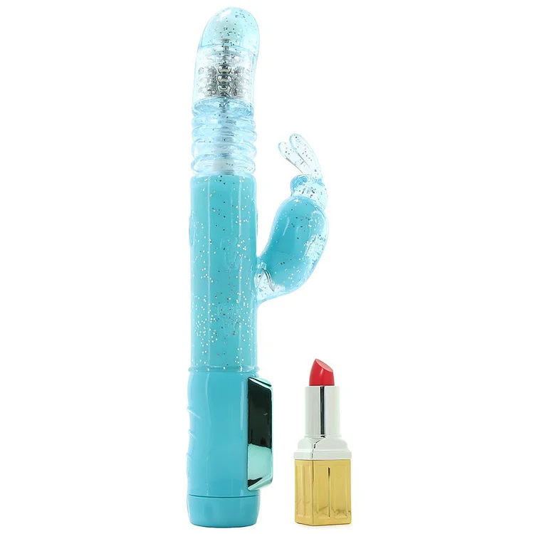 Pornhint Dazzle Xtreme Thruster Rabbit Vibe in Teal