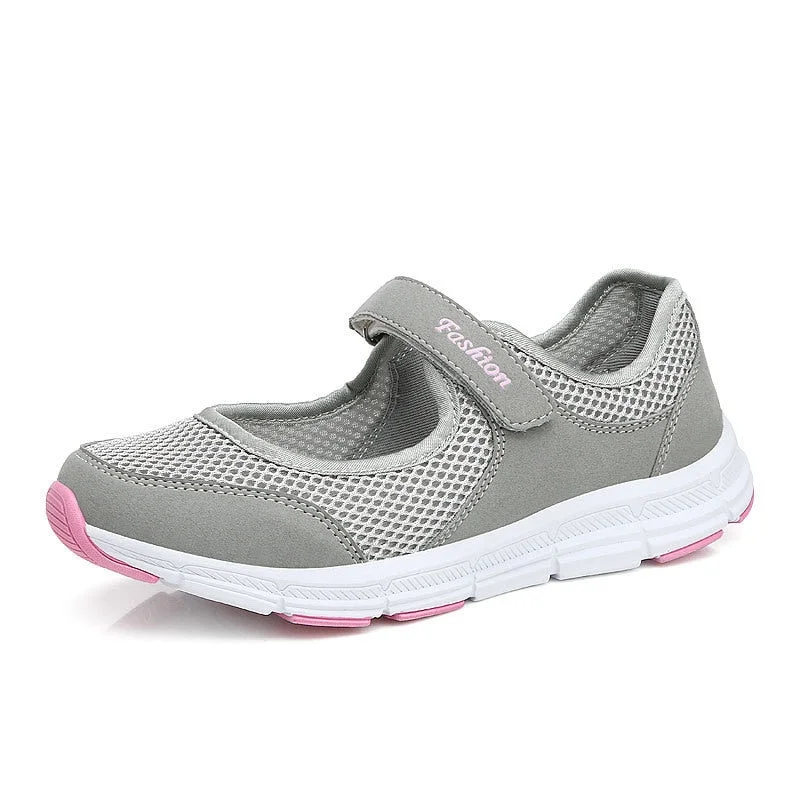 Fashion Women Sneakers Casual Shoes Female Mesh 2021 Summer Shoes Breathable Trainers Ladies Basket Femme Tenis Feminino