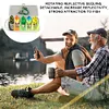 5Pcs Frog Soft Fishing Baits with Double Hooks for Saltwater Freshwater (3cm)