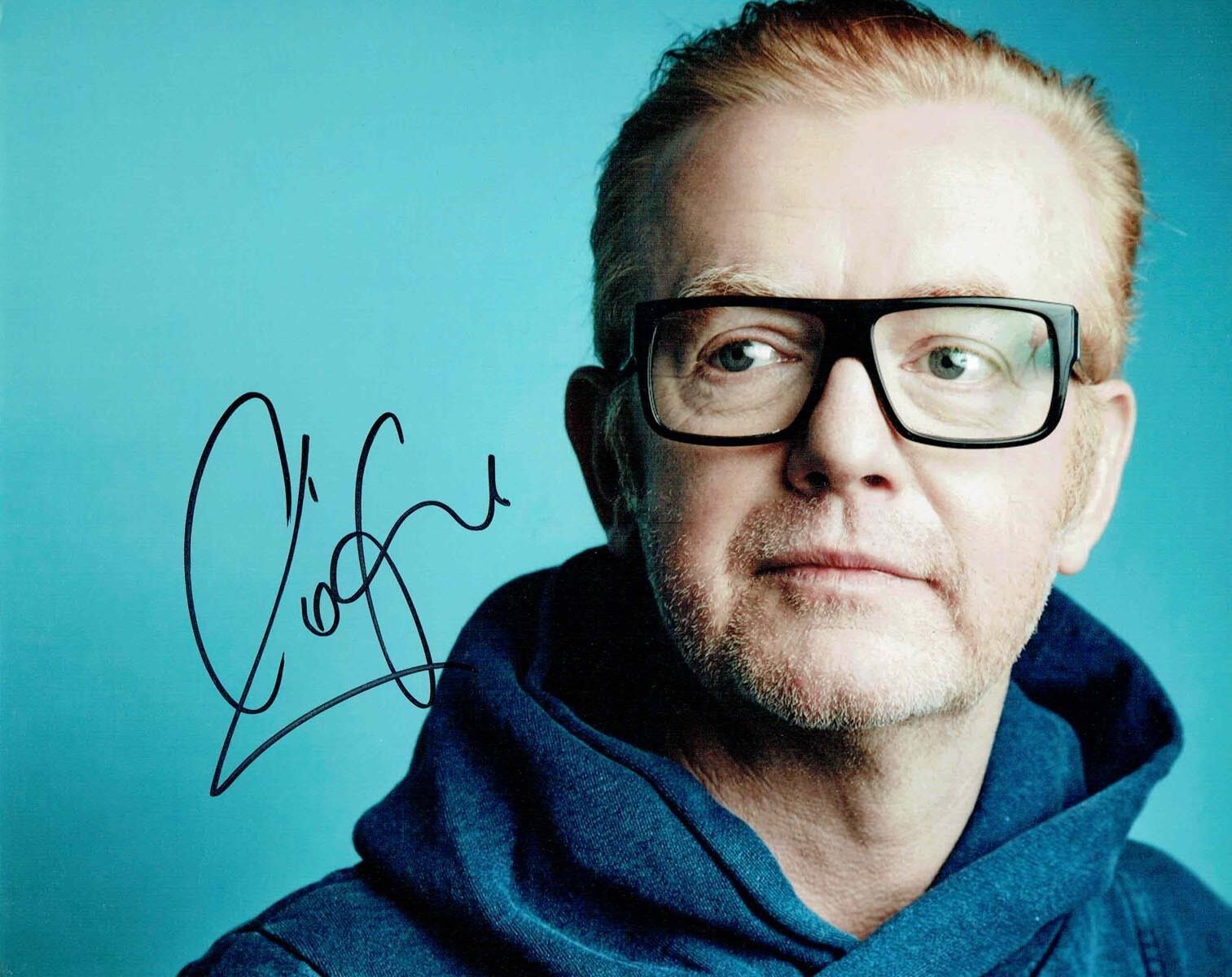 Chris EVANS SIGNED Autograph 10x8 Photo Poster painting 2 AFTAL COA TV Radio Host