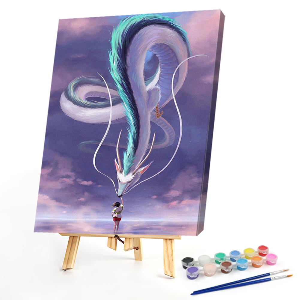 

40*50CM - Paint By Numbers - Spirited Away, 501 Original