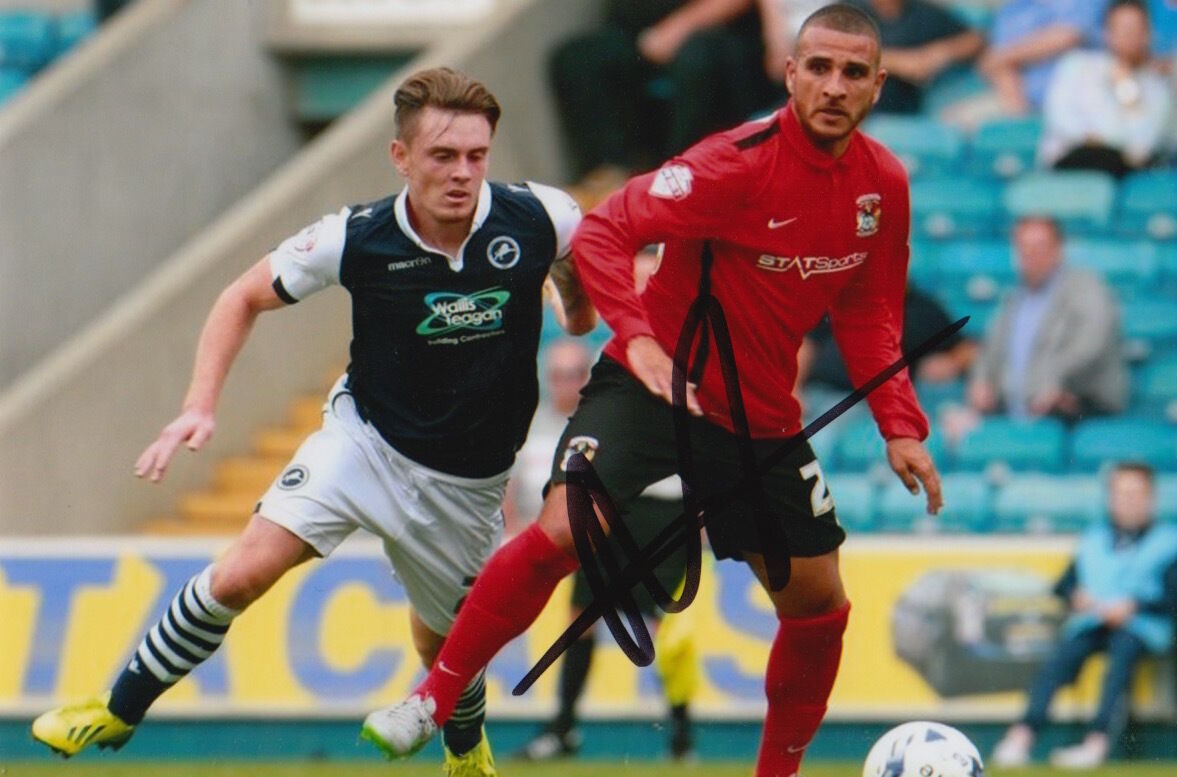 COVENTRY CITY HAND SIGNED MARCUS TUDGAY 6X4 Photo Poster painting 1.