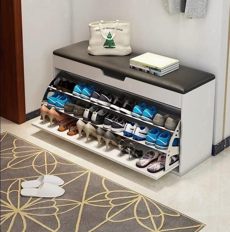 3layer removable shoe rack stool