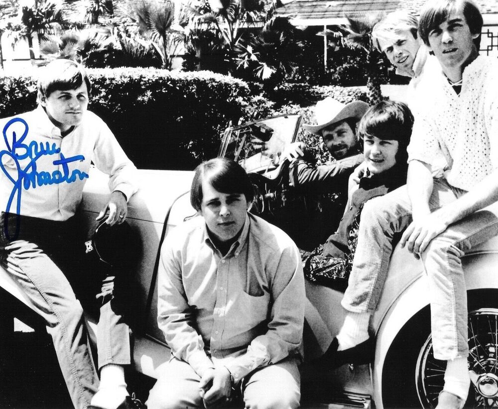 * BRUCE JOHNSTON * signed 8x10 Photo Poster painting * THE BEACH BOYS * * 31