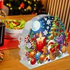 Acrylic Double Sided Christmas 5D DIY Diamond Art Paper Towel Storage Rack Napkin Holder Kit