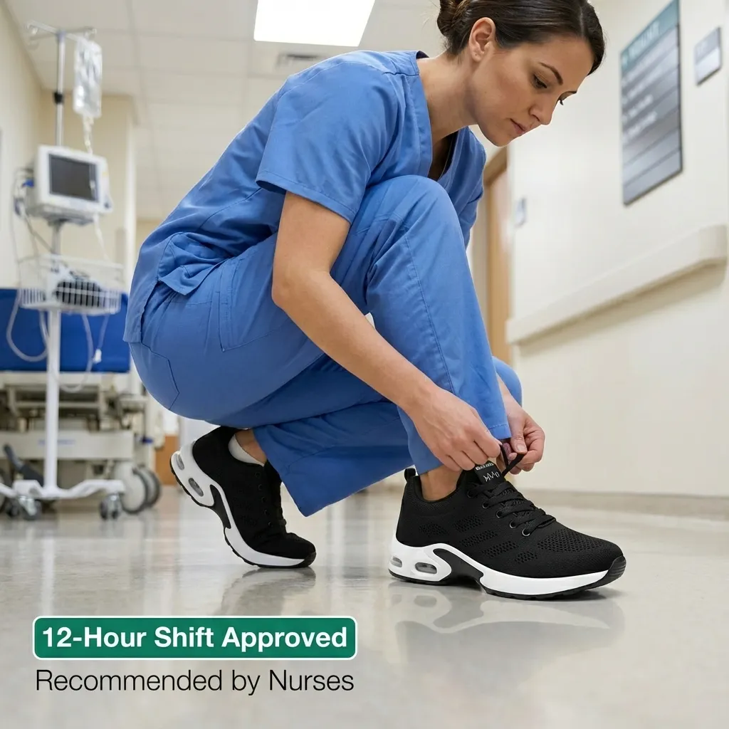 Orthora&trade; Pro &ndash; 12-Hour Shift Shoes for All-Day Foot. Knee & Back Pain Relief 