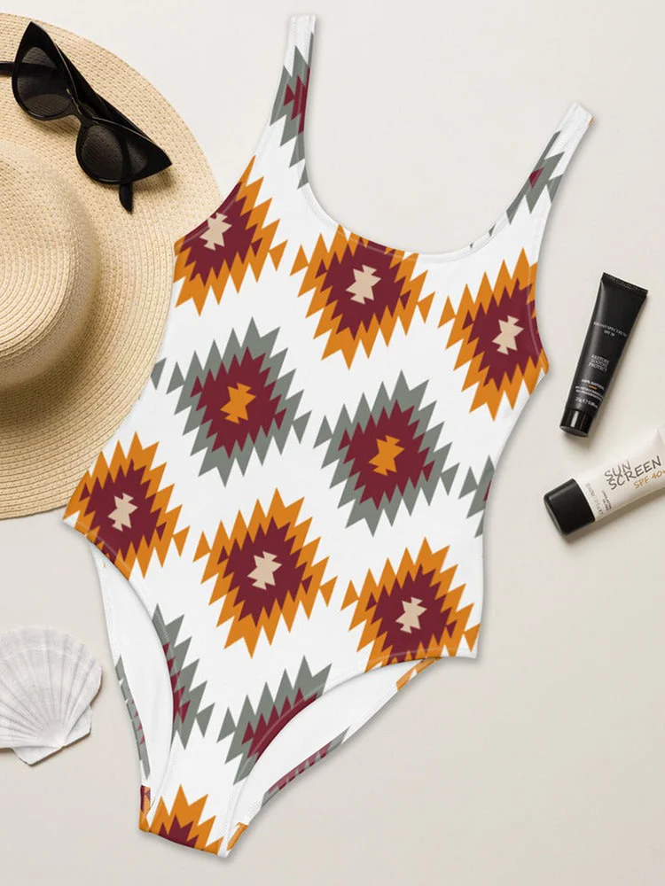 Aztec Print Bikini