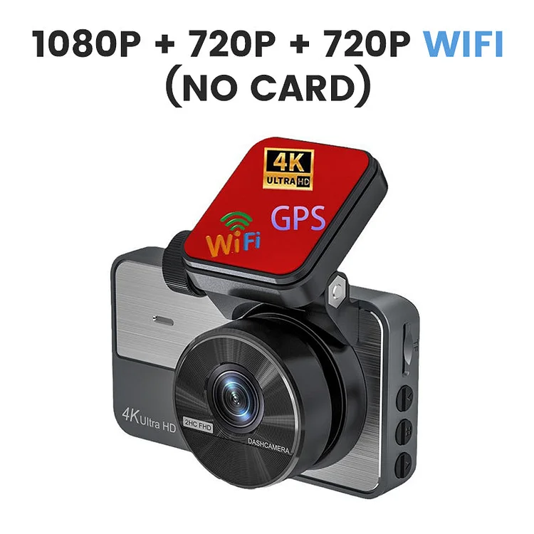📹 50% OFF NOW! ✨ 4K Ultra HD Car Dashcam - Night Vision & Loop Recording with WiFi and Mobile App Connectivity 🚗🌙