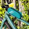 Bike Top Tube Bag Waterproof Bicycle Front Frame Bag for Road and Mountain Bikes