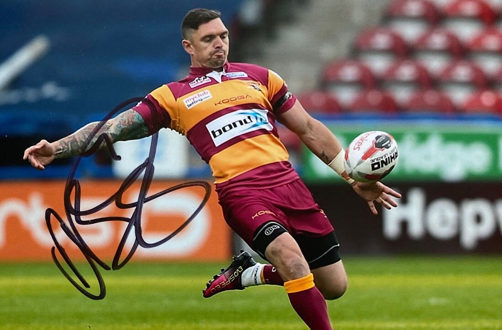 Danny Brough Genuine Hand Signed 6X4 Photo Poster painting - Huddersfield Giants