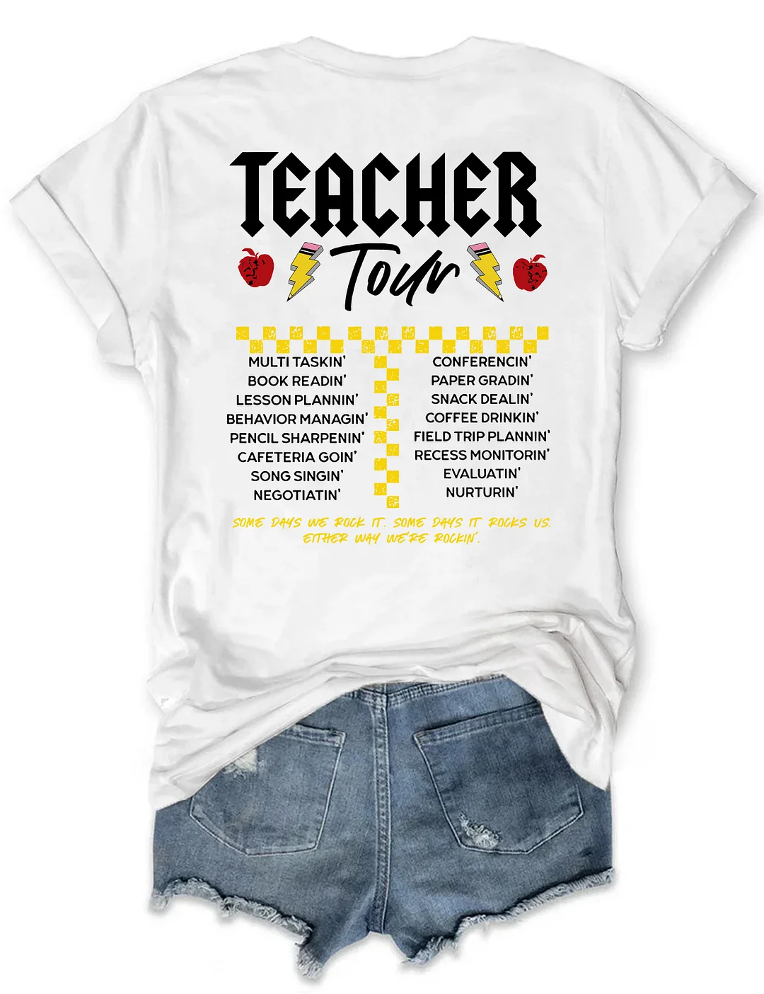ABCD Teacher Tour T-shirt