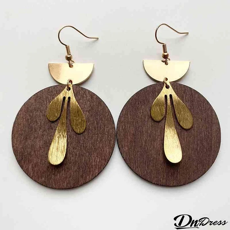 Geometric Drop Earrings