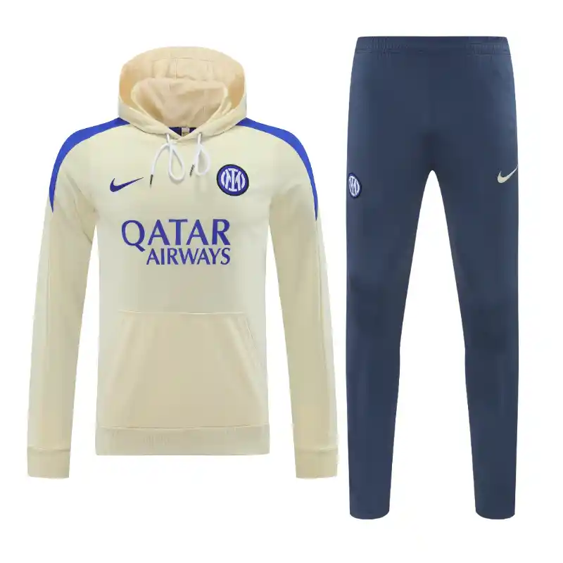 24/25 Inter Milan Hoodie Beige
