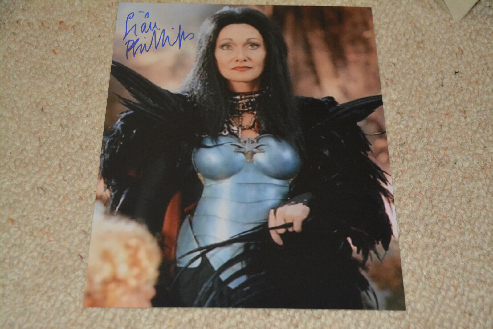 SIAN PHILLIPS signed autograph In Person 8x10 ( 20x25 cm) EWOKS THE BATTLE FOR