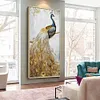 45 X 85cm Full Round Drill Mosaic Craft DIY Noble Peafowl Diamond Painting