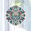 Acrylic Special Shaped Butterfly 5D Diamond Painting Hanging Clock Art Craft