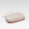 Self Inflating Camping Pillow，Foam Inflatable Travel Pillow with Ergonomic 3D Support