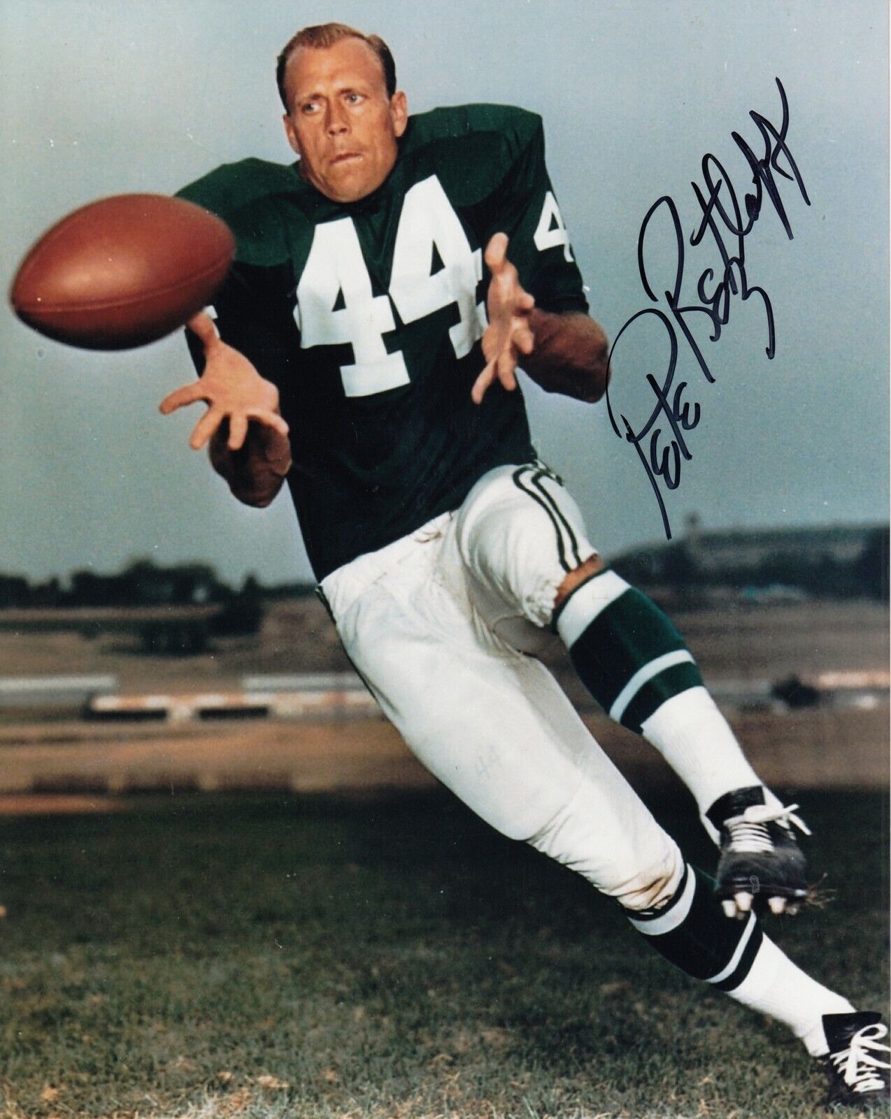 Pete Retzlaff #0 8x10 Signed Photo Poster painting w/ COA Philadelphia Eagles