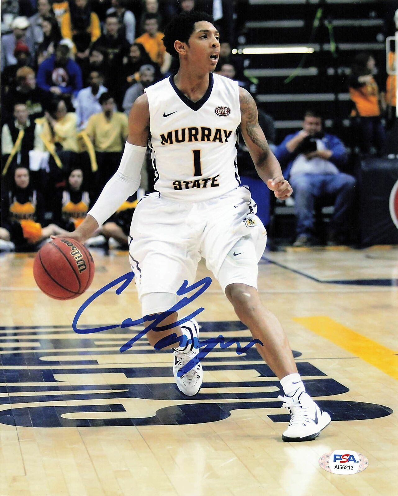 Cameron Payne Signed 8x10 Photo Poster painting PSA/DNA Murray State Autographed