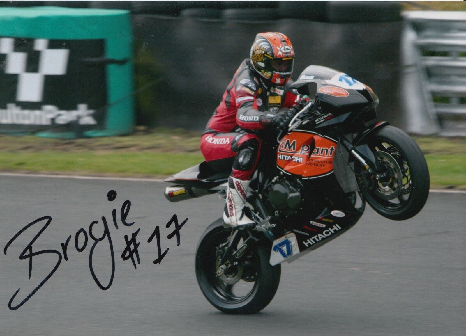 Steve Brogan Hand Signed 7x5 Photo Poster painting - BSB Autograph 2.