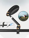 Bicycle Rearview Mirror Handlebar Bike Mirror Adjustable Angle for MTB Road Bike