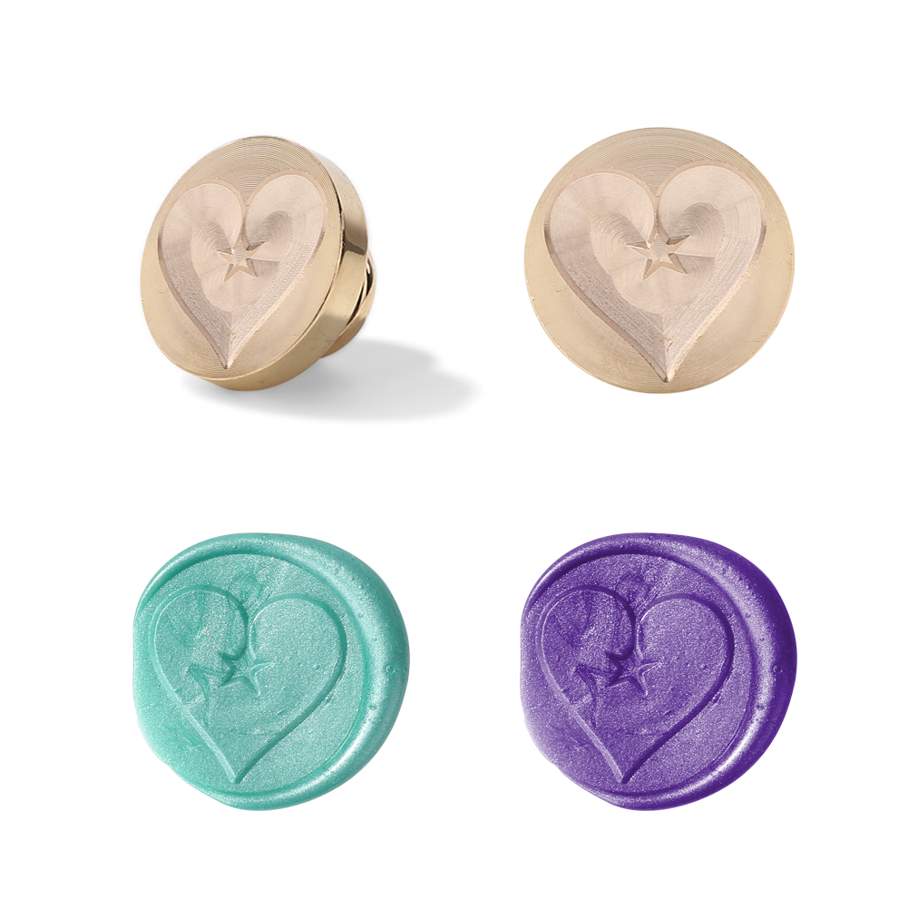 

25MM Couple Love Sealing Wax Stamp Head, 501 Original