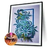 Quilling Flower -Crystal Rhinestone Diamond Painting