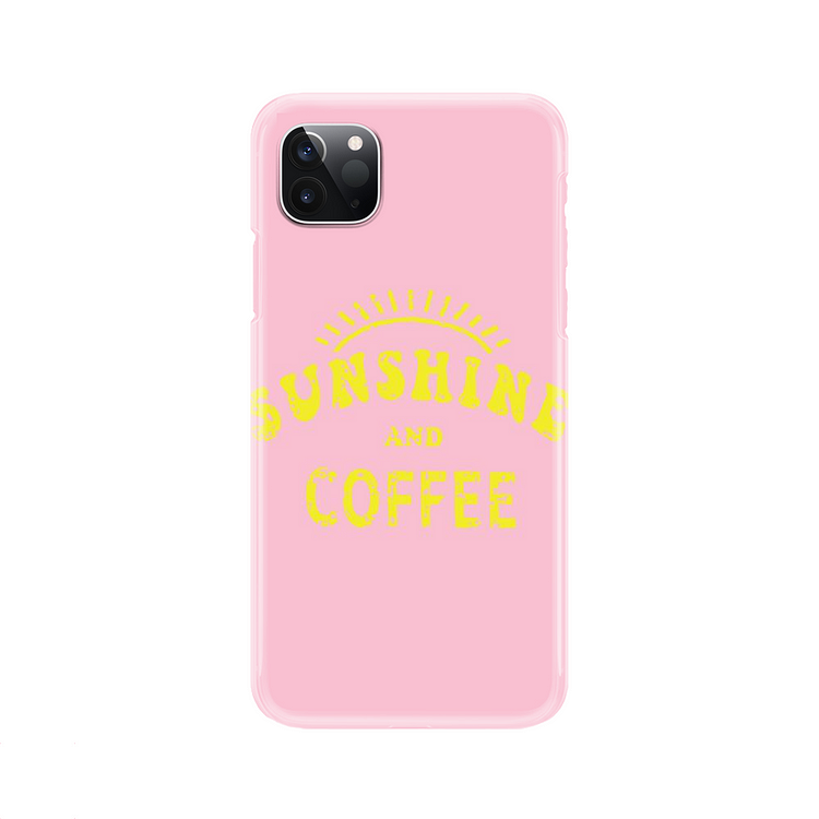 Sunshine And Coffee, Coffee iPhone Case