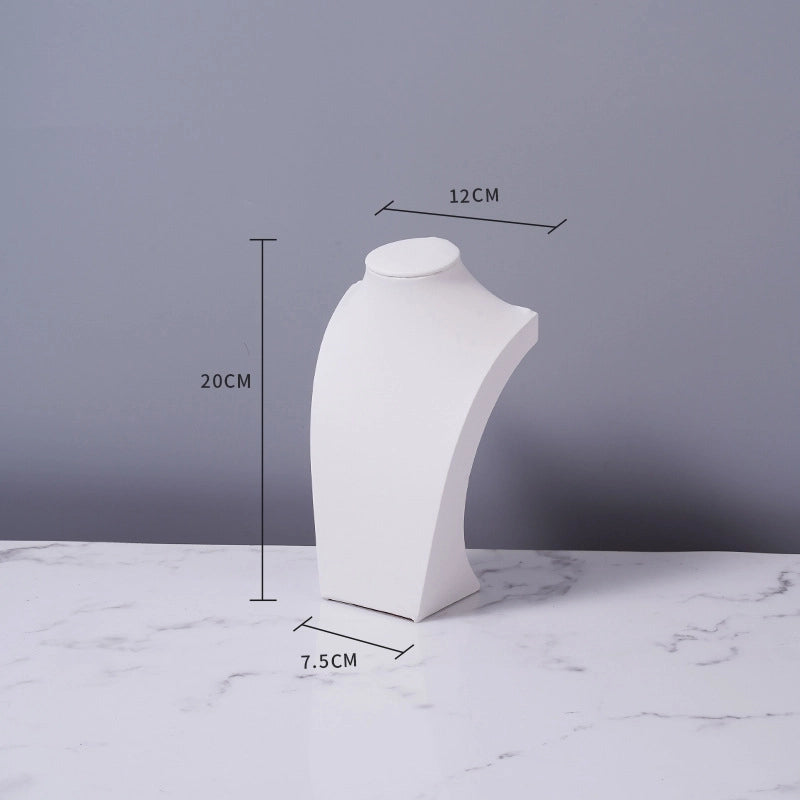 1 Piece Velvet Minimalist Solid Color Jewelry Display