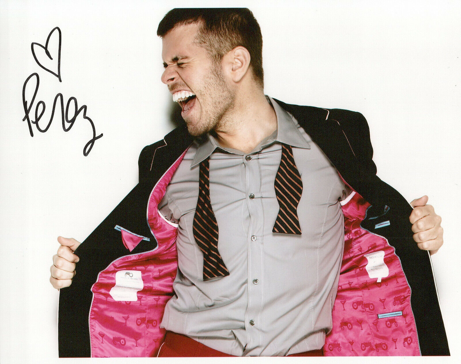 Perez Hilton head shot autographed Photo Poster painting signed 8x10 #1