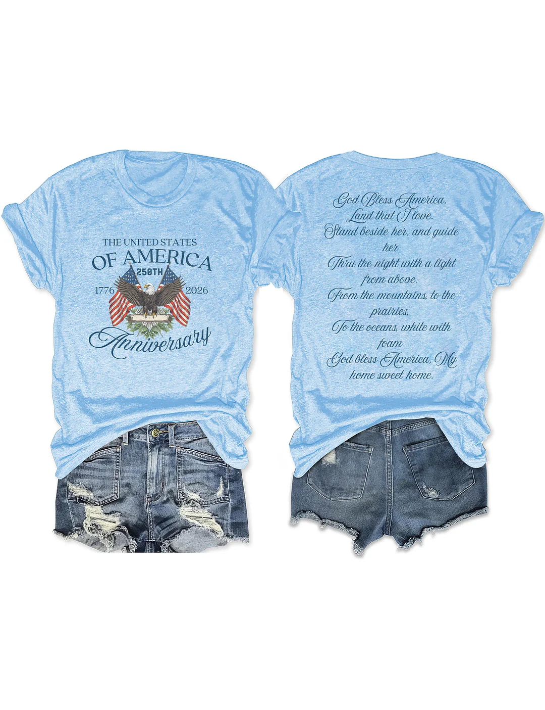 The United States Of America 250th Anniversary T-shirt