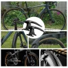 EN820 Bicycle Mudguard Set Quick Release Adjustable Mudguards Front And Rear Wheels Universal Suitable For Gravel And Road Bikes Suitable For Tire Width: 32-50mm