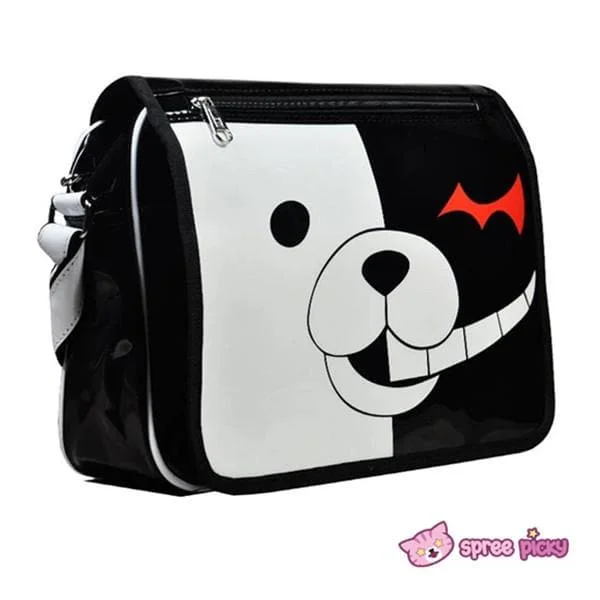 Dangan Ronpa Principal Monokuma Black/White Bear Bag Shoulder Bag SP151692