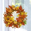 DIY Acrylic Special Shaped Diamond Painting Fall Wreath Ornament Hanging Kit