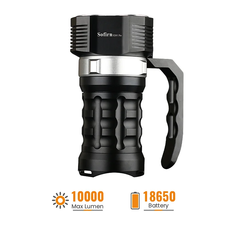 Sofirn SD01 Pro Powerful Diving Flashlight with Magnetic Control Switch