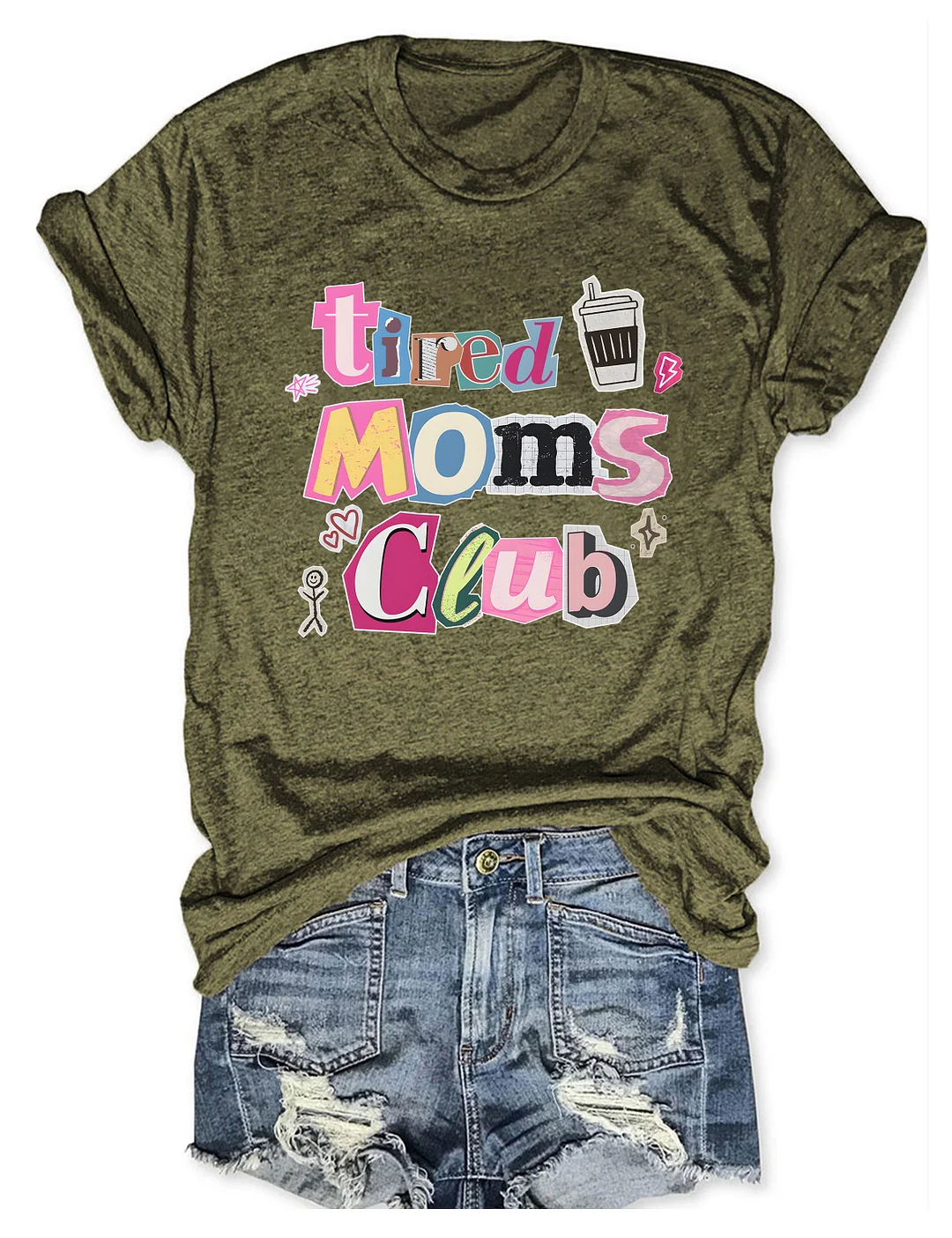 Tired Moms Club T-shirt