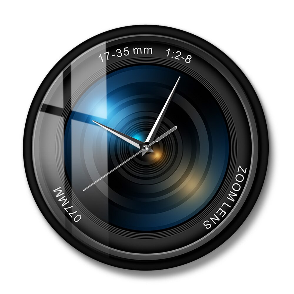 

Photography Zoom Color - Frameless Acrylic Wall Clock, 501 Original
