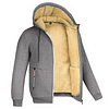 Men's Zip Hoodie Sweatshirt Sherpa Hoodie Jacket Sweat Jacket Apparel Hoodies by Inlyline