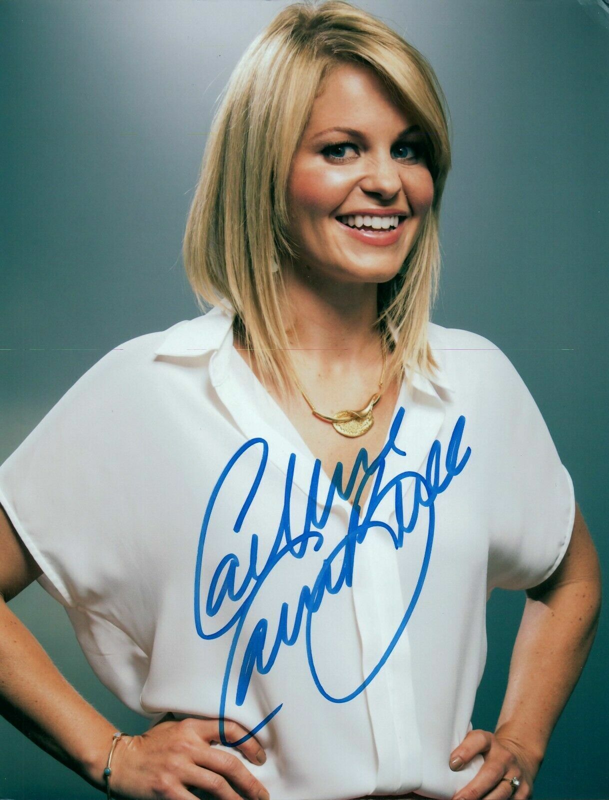 Candace Cameron Bure Autographed Signed 8x10 Photo Poster painting ( Full House ) REPRINT ,