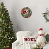 Diamond Painting Christmas Cardinal Wall Clock