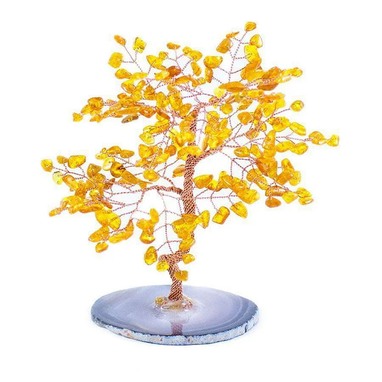 Protection Amber Feng Shui Tree