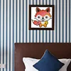 Fox-14CT Stamped Cross Stitch Kit(14*15cm)