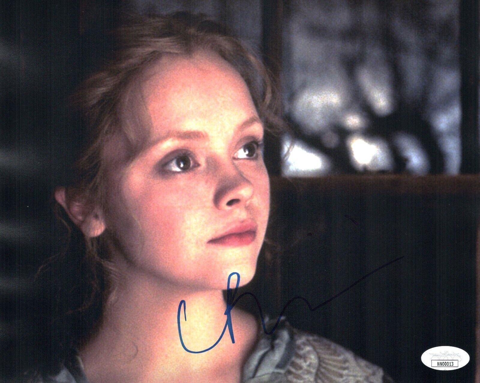 CHRISTINA RICCI Signed TIM BURTON's SLEEPY HOLLOW 8x10 Photo Poster painting Autograph JSA COA