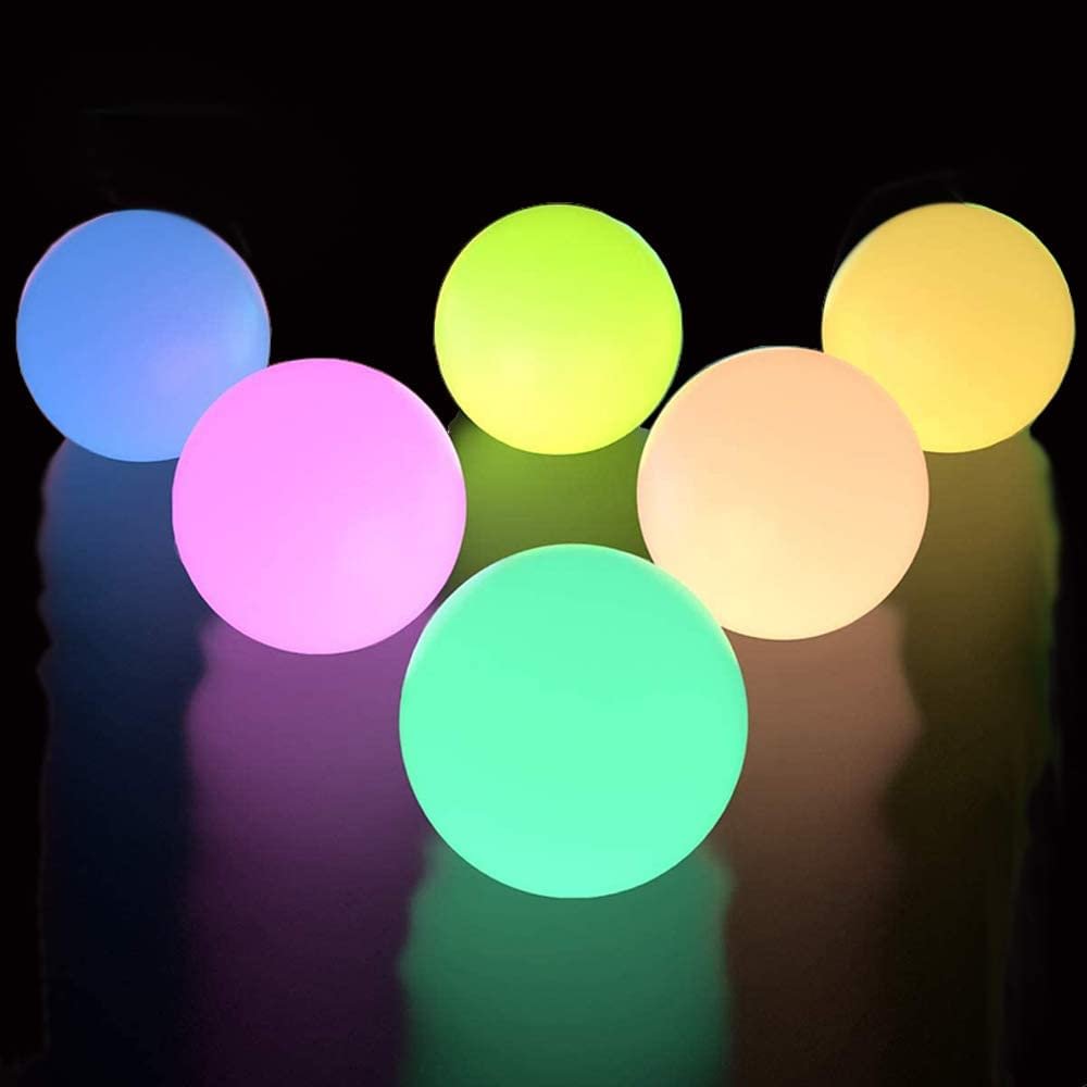 Floating Ball Light - 6 Pack - 16 Colors、、sdecorshop