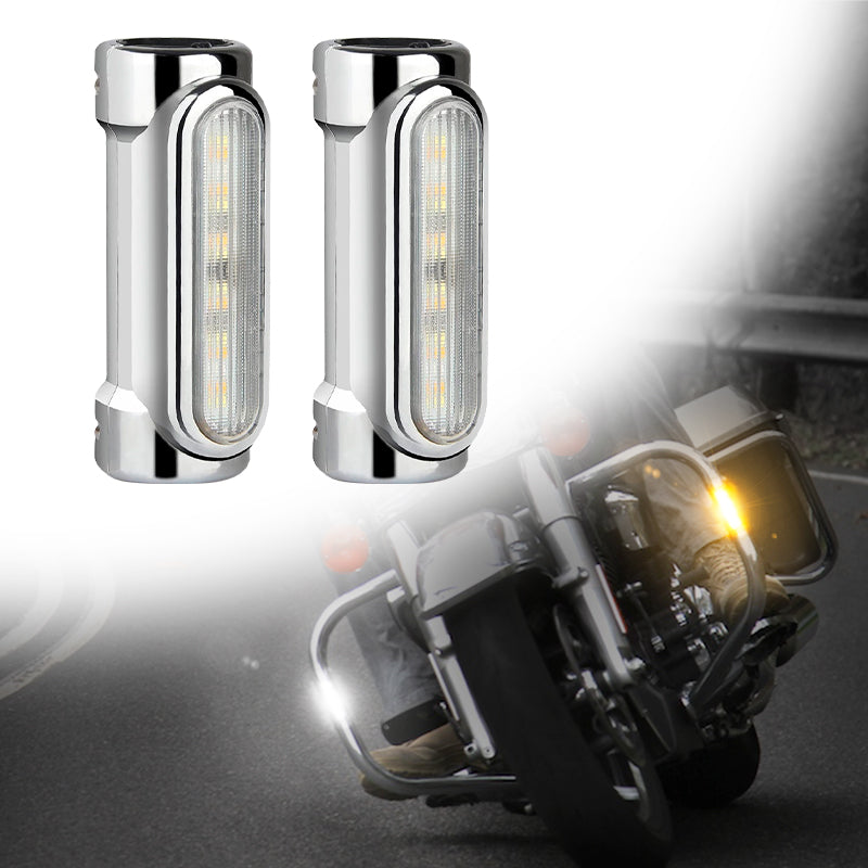 Motorcycle Highway LED Crash Bar Lights Switchback Driving Light for Harley Davidson