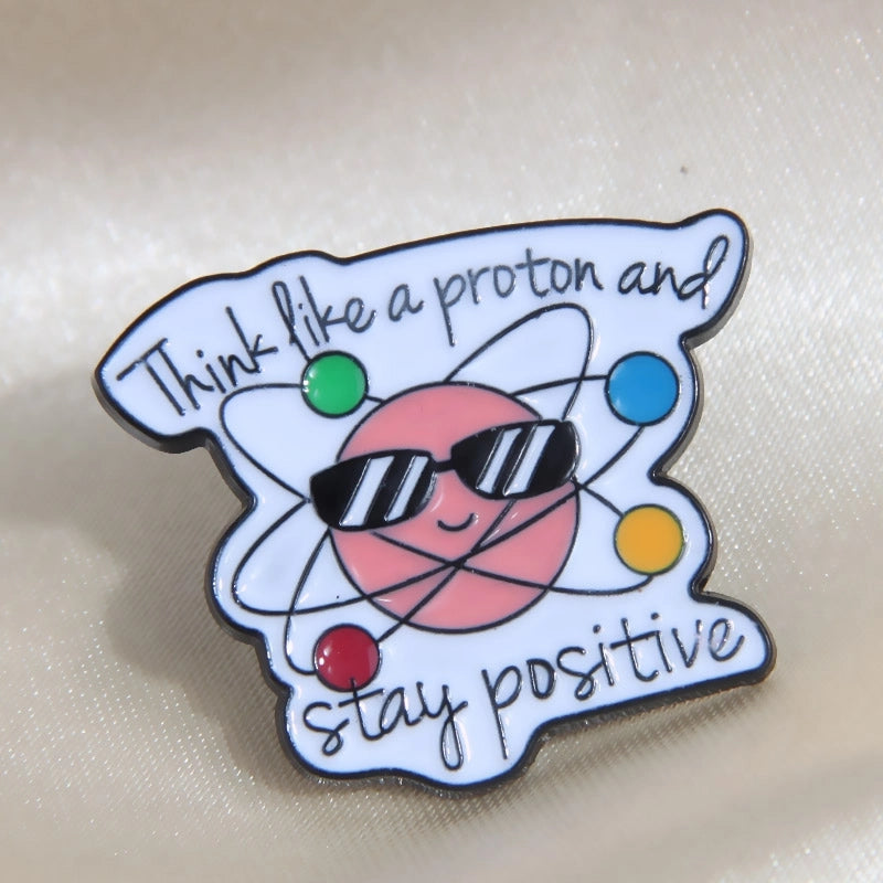 Cartoon Style Cute Letter Alloy Enamel Women’s Brooches 1 Piece