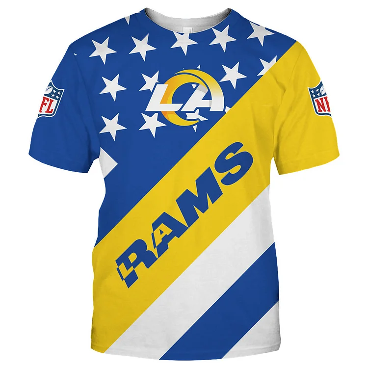 Los Angeles Rams All Over Print T-Shirt